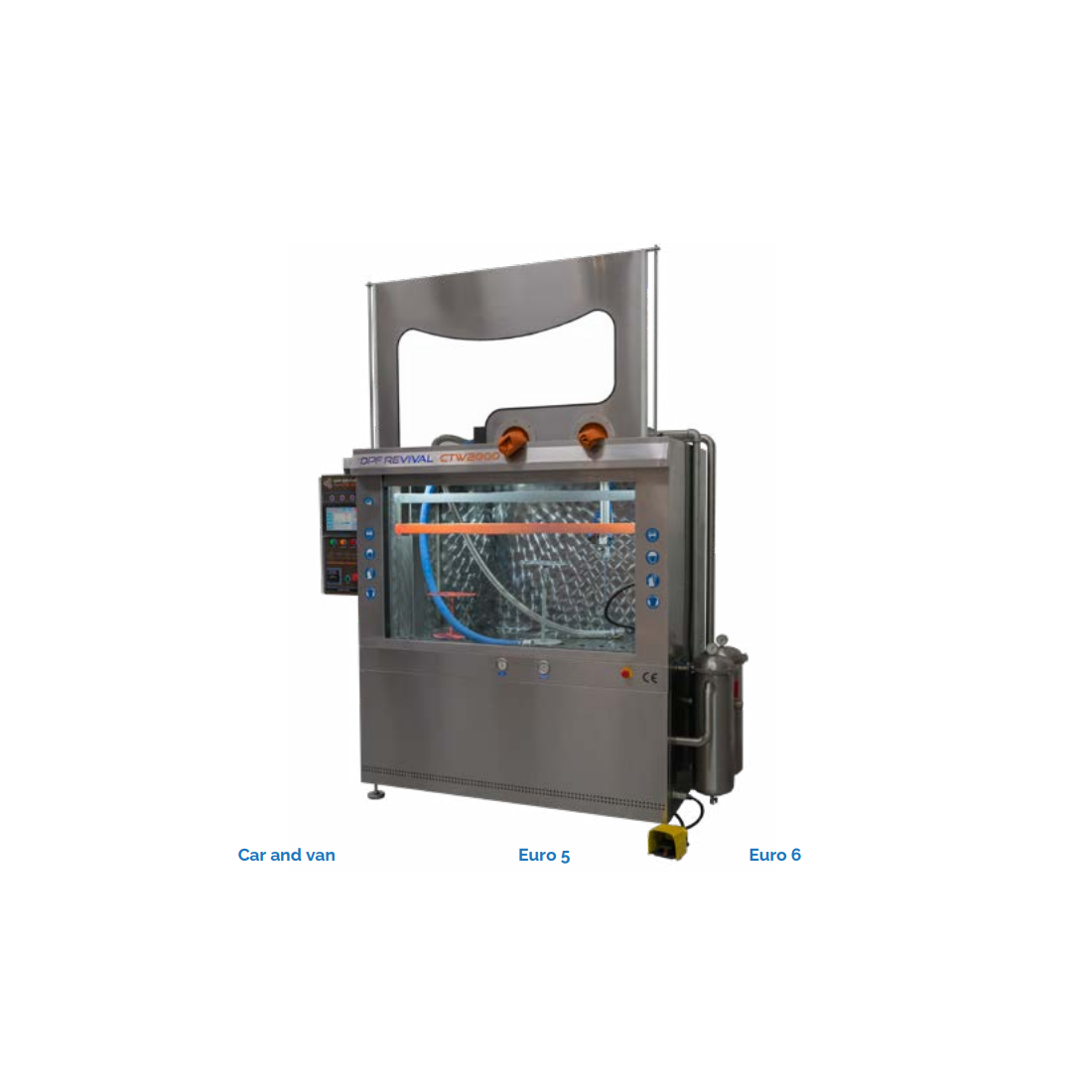 DPF filtrų plovimo įrenginys DPF Revival (CTW2000)
