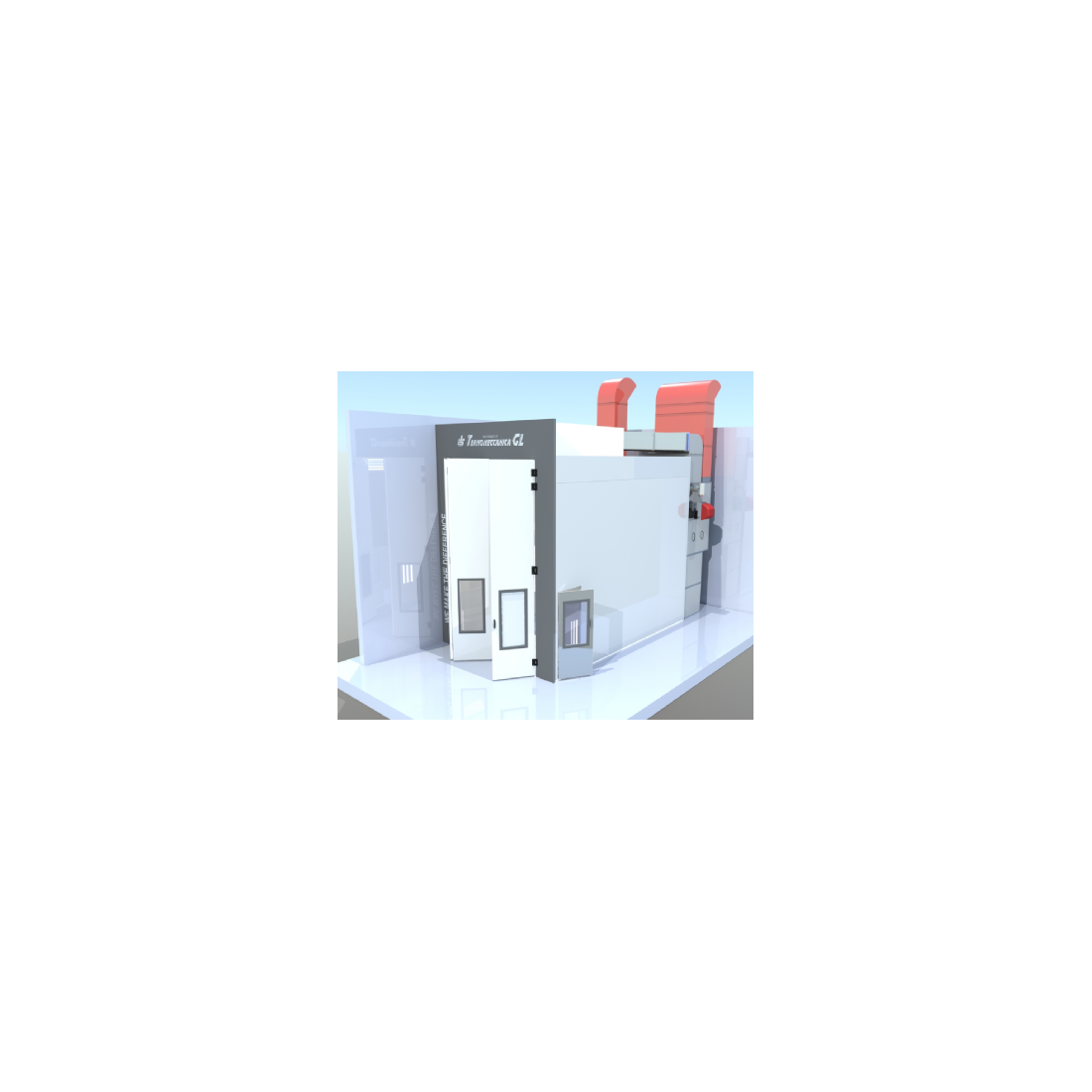 Automobilių Dažymo Kamera (with suction box) TERMOMECCANICA (GL2 6x4x5)