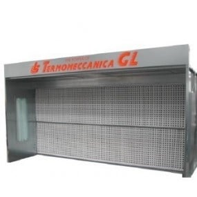 Atviro tipo dažymo kabina ruošiniams, baldams, TERMOMECCANICA (MINI GLF)