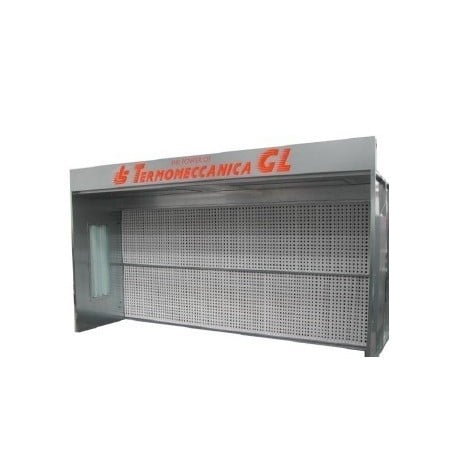 Open type painting booth for blanks, furniture, TERMOMECCANICA (MINI GLF)