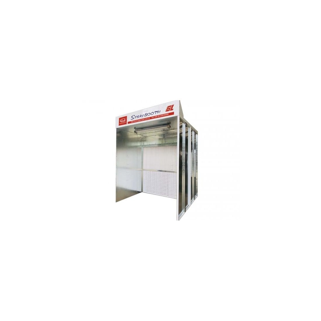 Open-type industrial booth for painting blanks, furniture, GZ GUANGLI (NT-3B)