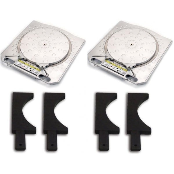 Front turn plates with plastic blades JOHN BEAN (4030929)