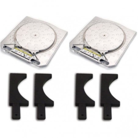Front turn plates with plastic blades JOHN BEAN (4030929)