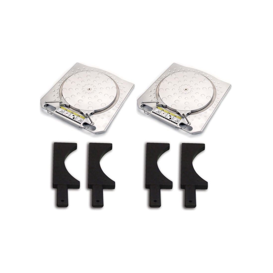 Front turn plates with plastic blades JOHN BEAN (4030929)