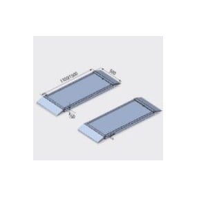 Pair of sliding plates for rear, RAVAGLIOLI (STDA17)