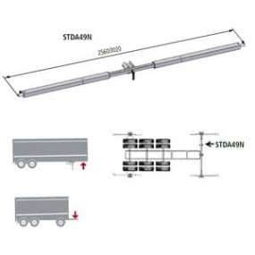 Device for truck trailer alignment Suitable, RAVAGLIOLI (STDA49N)