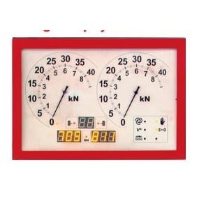 Analoginis monitorius stabdžių patikros stendui, CARTEC (EAA0477U55A)
