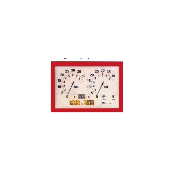 Analoginis monitorius stabdžių patikros stendui, CARTEC (EAA0477U55A)