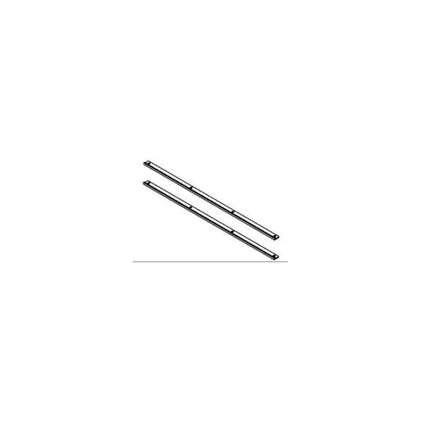 Bėgelis U formos žibintų reguliavimo stendui 4x1750mm su ratukais Tecnolux (129010236)