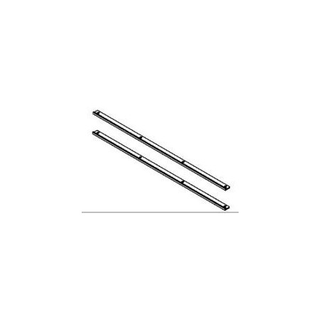 Rail for U-shaped lamp adjustment stand 4x1750mm with wheels Tecnolux (129010236)