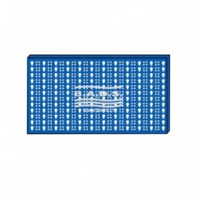 Wall-mounted tool hanging panel Profi1500x850mm.