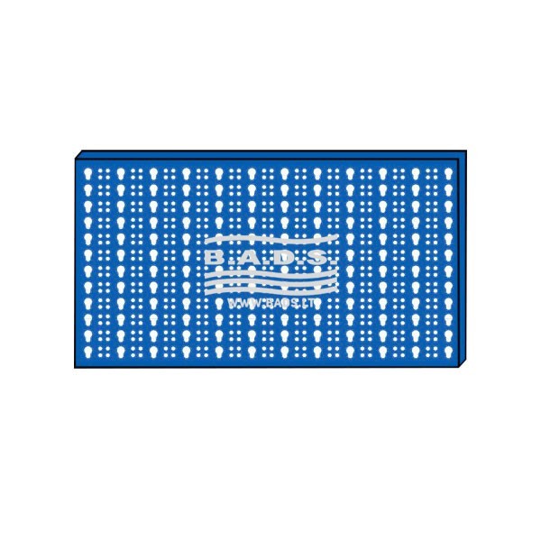 Sienelė įrankiams metalinė Profi1500x850mm. (010001065, TECNOLAM)