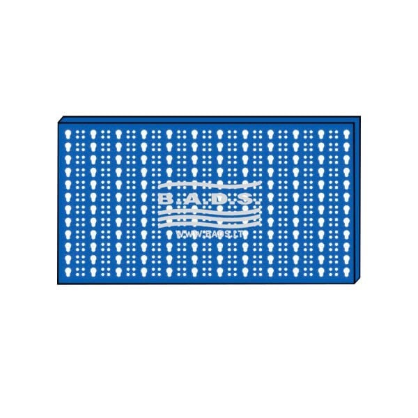 Wall-mounted tool hanging panel Profi1500x850mm. (010001065, TECNOLAM)