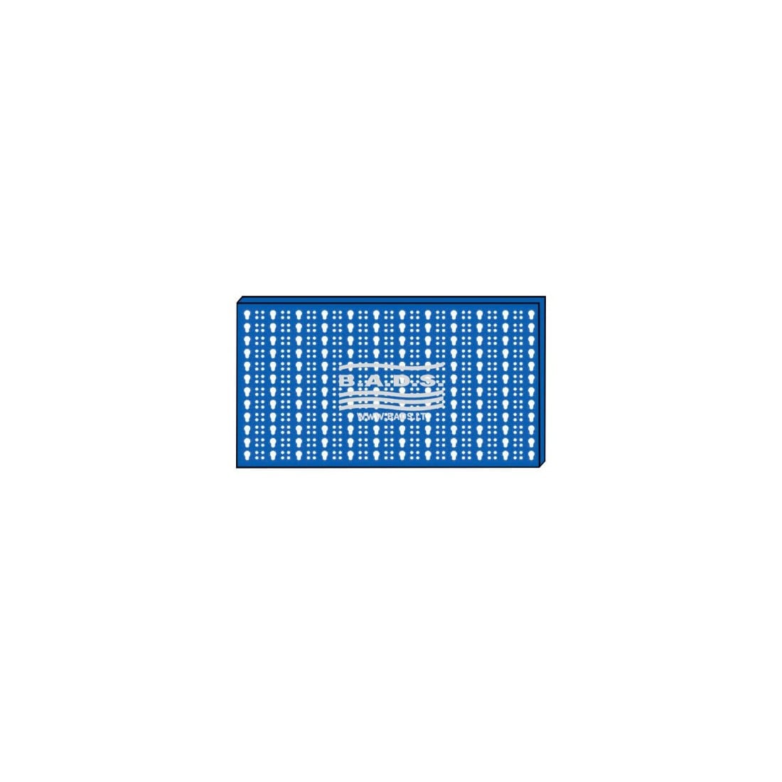 Wall-mounted tool hanging panel Profi1500x850mm.
