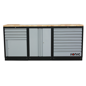 Darbastalis su metaliniu stalviršiu Sonic Equipment BV (4731505, SONIC)