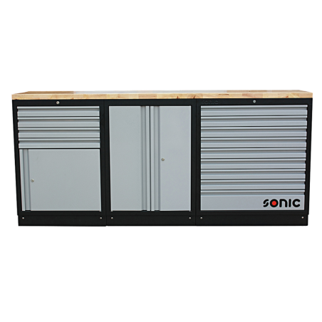 Darbastalis su metaliniu stalviršiu Sonic Equipment BV (4731505, SONIC)