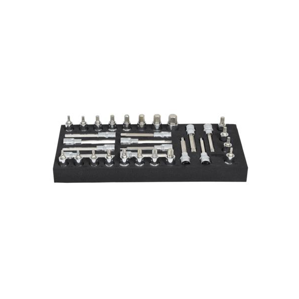 1/2 galvučių komplektas, KS Tools, 818.1305