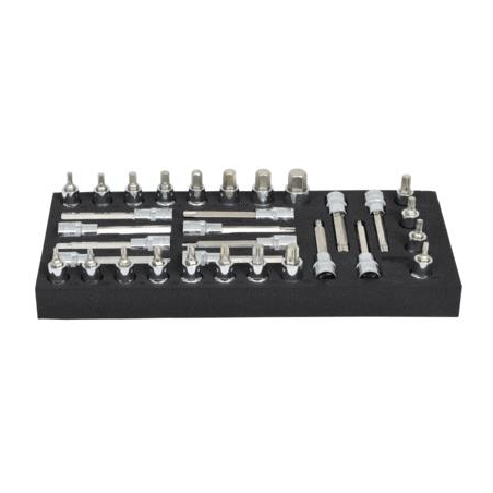 1/2 galvučių komplektas, KS Tools, 818.1305