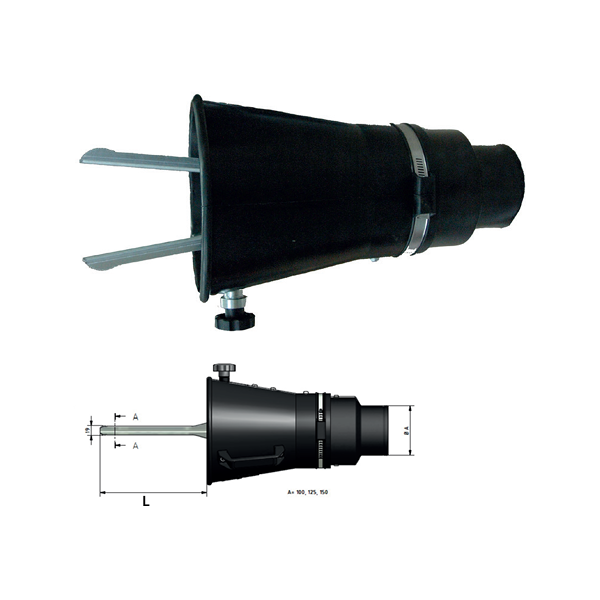 Nozzle with crimp terminal CORAL (BN-150/200-PI)