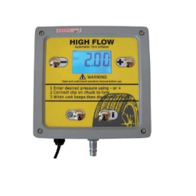 Tire inflator with digital pressure gauge, SPIN (03.000.40, SPIN)