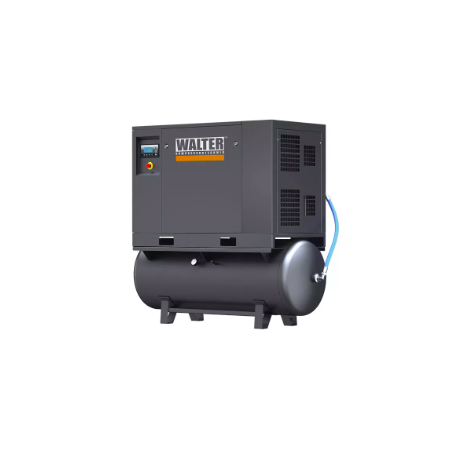 Spiral compressor, with header 500l WALTERS (SLRTG 2x4)