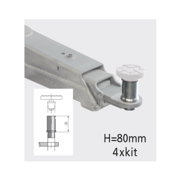 Praaukštinimai 80 mm (4vnt) RAVAGLIOLI (S224A3)