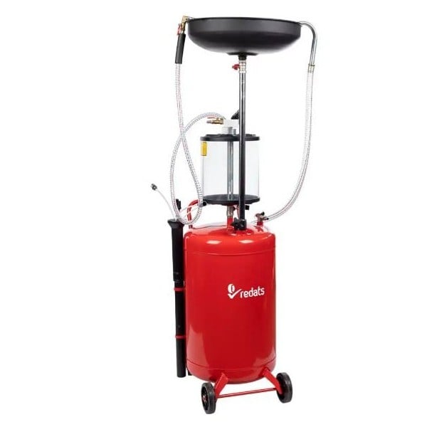 Waste oil collection container 70L with suction set REDATS (19-00-24)