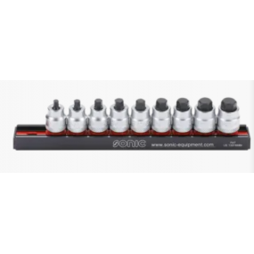 Sonic 3/8" Drive Hex Socket Set 10pcs