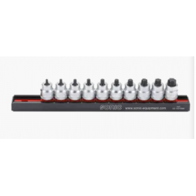 Sonic 3/8" Hex Socket Set Short 10-Piece