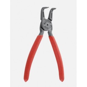 Ring pliers with curved...