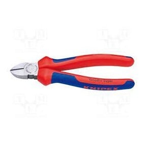 Replės šoninio kirpimo 125mm (70 02 125, KNIPEX)