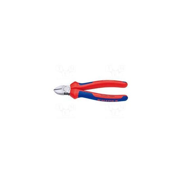 Replės šoninio kirpimo 125mm (70 02 125, KNIPEX)