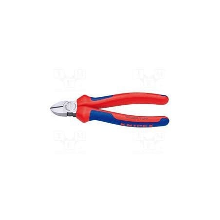 Replės šoninio kirpimo 125mm (70 02 125, KNIPEX)