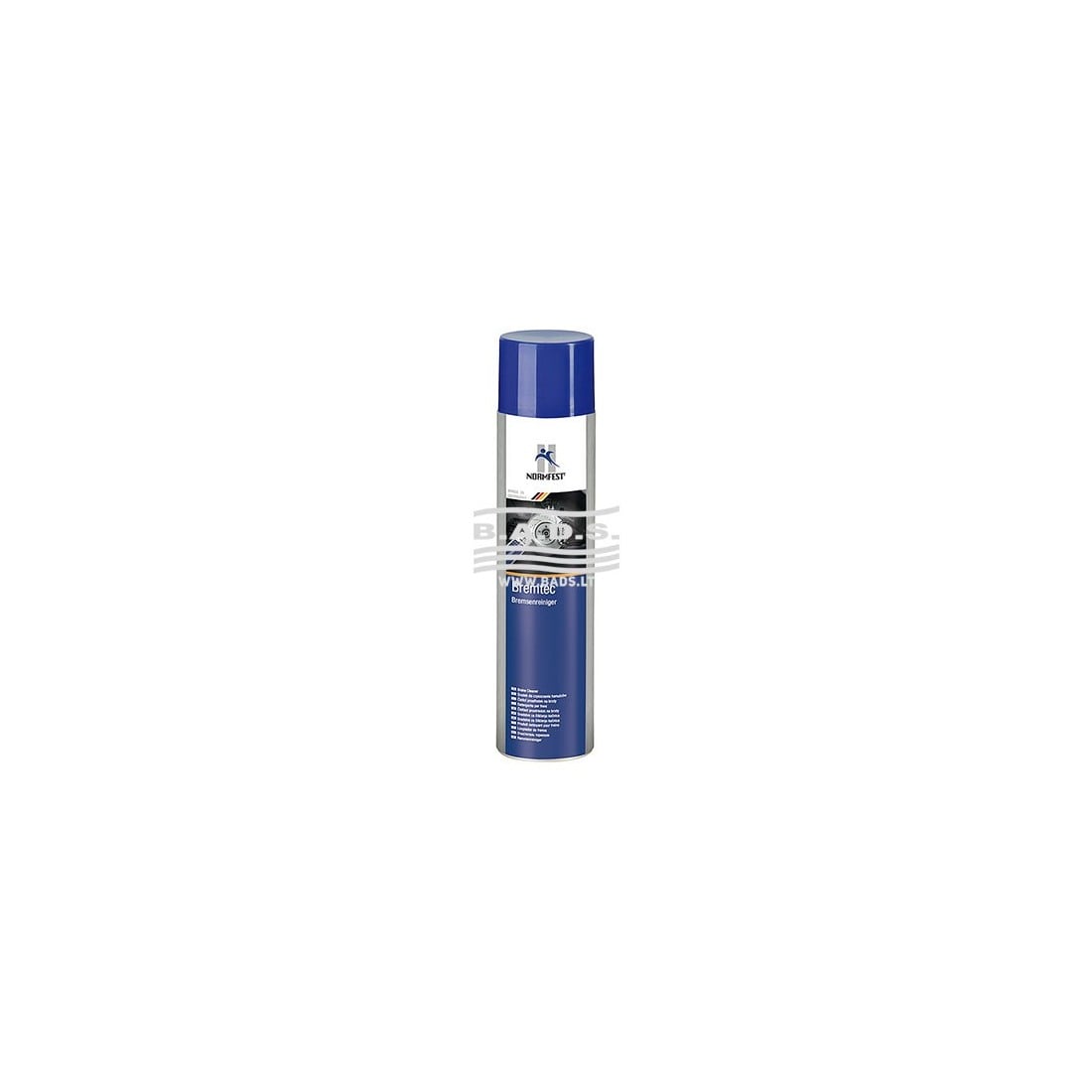BREMTEC aerozolinis stabdžių diskų valiklis 600ml (2897-333-600, NORMFEST)