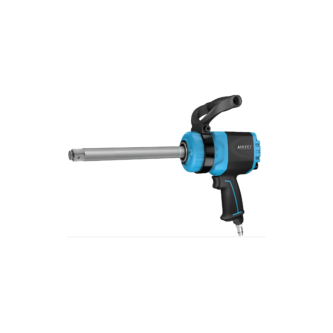 1" Twin Turbo Pneumatic Impact Wrench with Long Spindle (9014LGTT, HAZET)