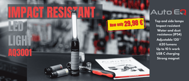 Impact resistant LED light