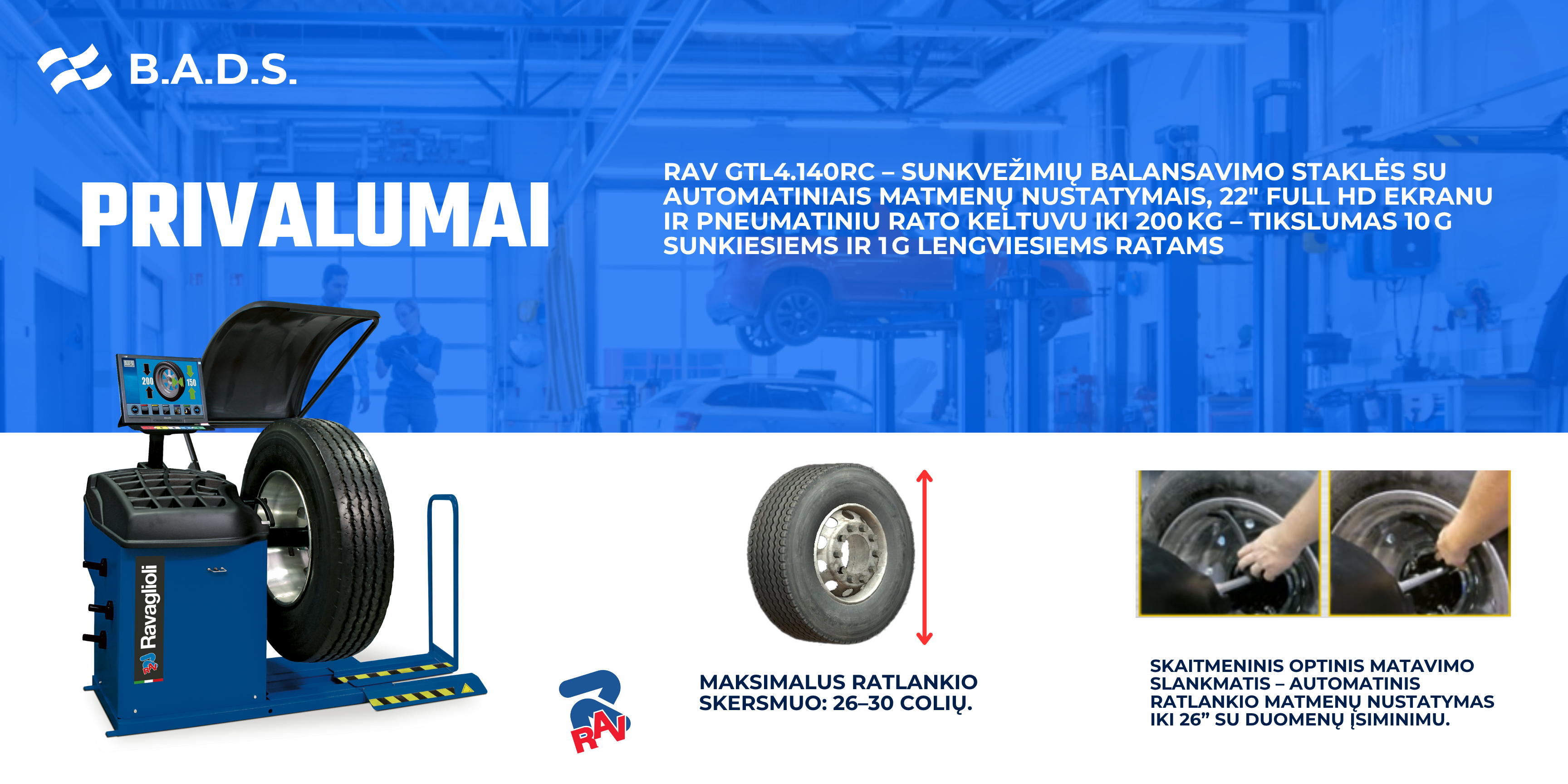 balansavimas sunkvezimiu