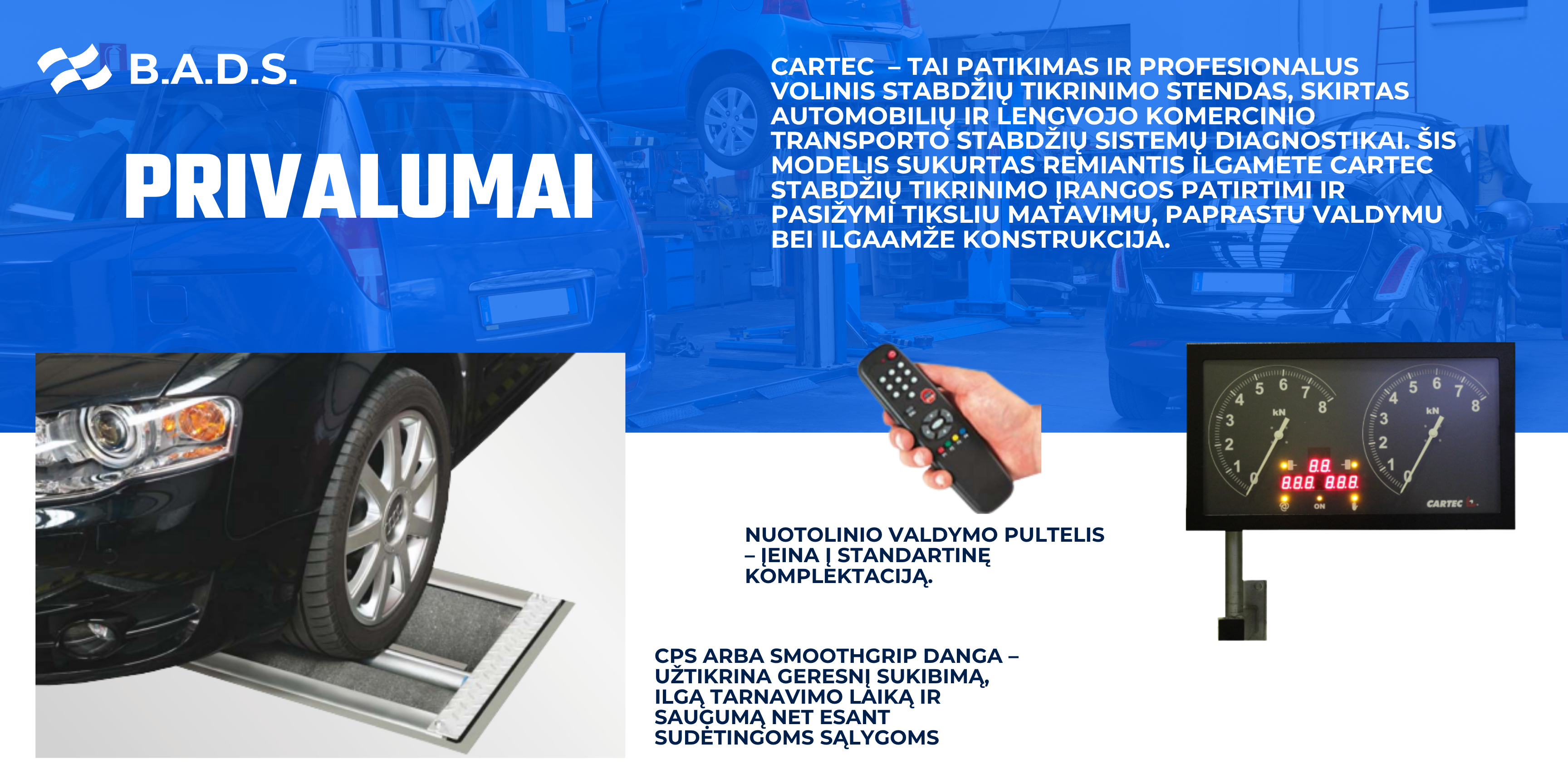 Stabdymo Testavimo volai