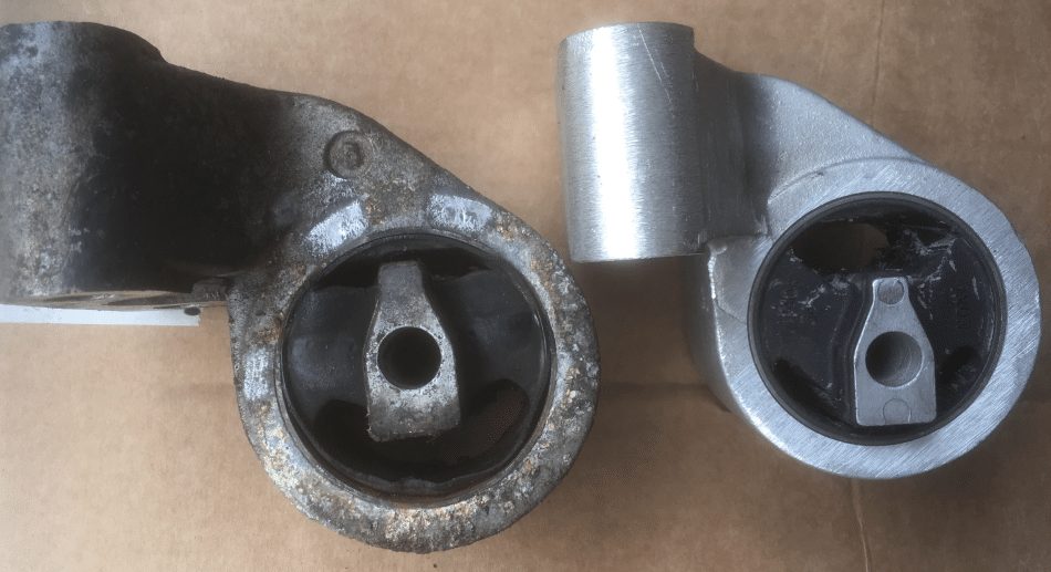 Rover 100 variklio pagalvės nuotrauka