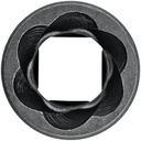 Extractor socket set with spiral profile (5)