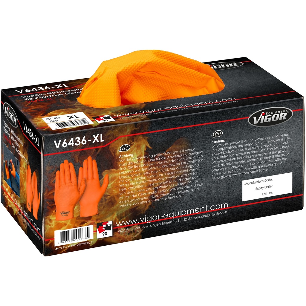 Gloves ∙ Grip V6436-L, VIGOR (5)
