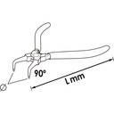 Circlip pliers V6510D-12, VIGOR (2)