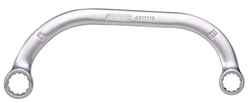 Offset ring spanner 10x12 mm (4211012, SONIC)