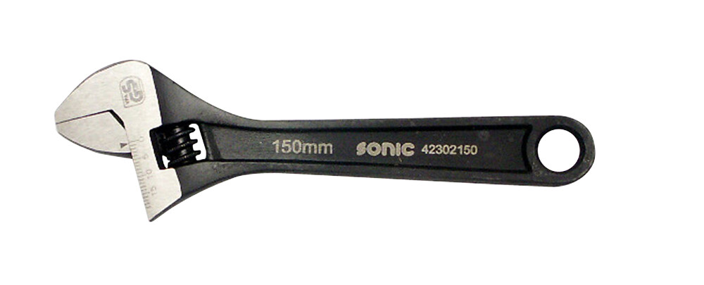 Adjustable wrench 6 in., 150 mm (42301150, SONIC)