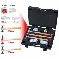 Panel beating set, 7pcs (140.2100, KS TOOLS)