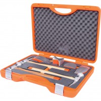 Aluminium hammer and dolly set, 7 pcs (140.2475, KS TOOLS)