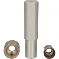 Punch set with mandrel for parking sensors, 3 pcs, Ø 18.2 mm (VW, BMW) (140.2543, KS TOOLS)