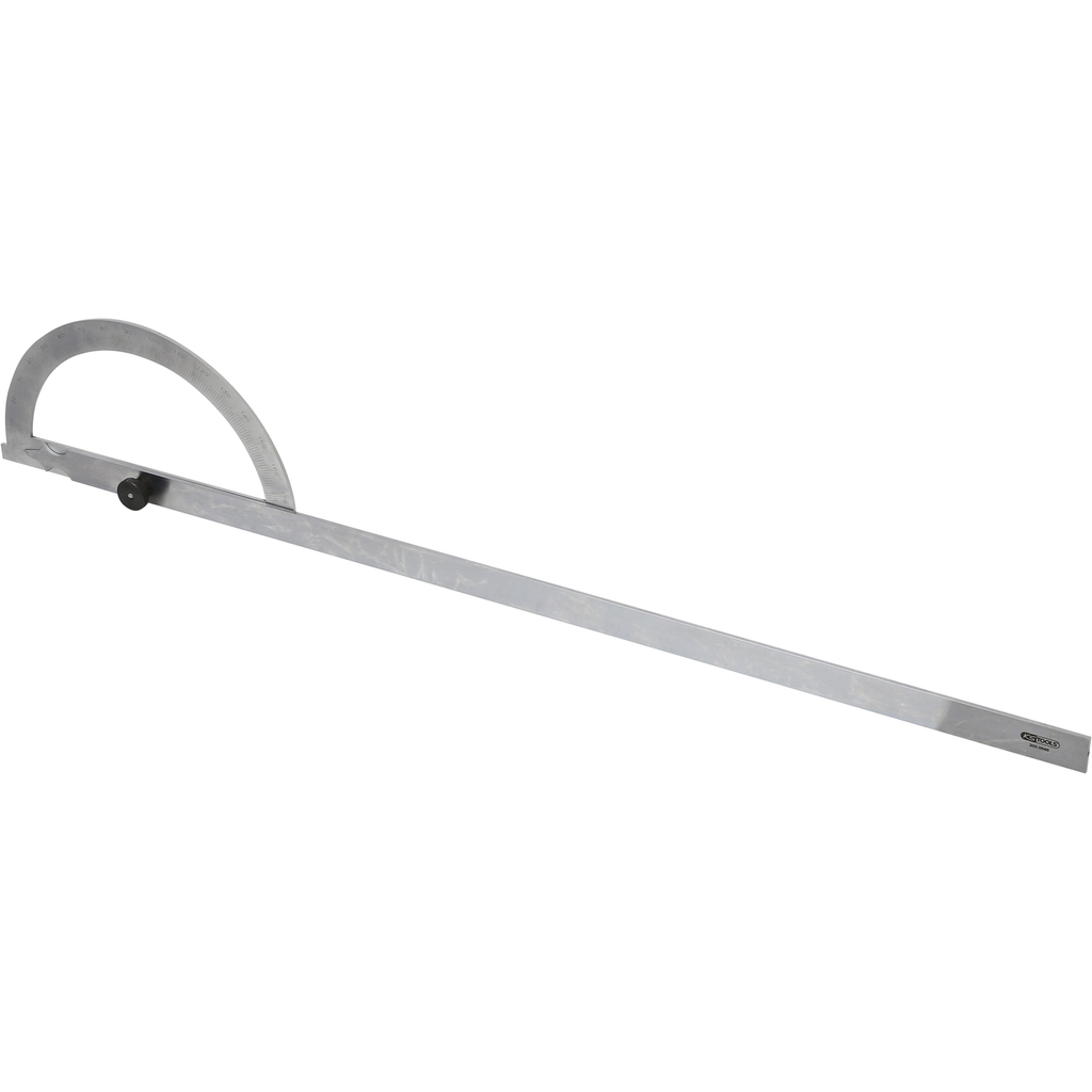 Tērauda leņķmērs 0–180°, 300 x 800 mm (300.0646, KS TOOLS)