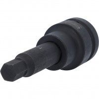 Trieciena uzgaļa muciņa 1 colla, gara, iekšējais sešstūris 17 mm (450.0491, KS TOOLS)