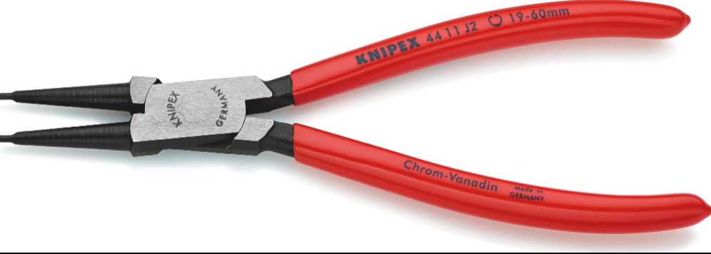 Knaibles iekšējiem fiksācijas gredzeniem 19-60mm (44 11 J2, KNIPEX)